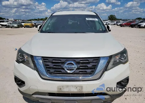 2017 Nissan Pathfinder S z USA, uszkodzony, nr VIN 5N1DR2MN2HC608407